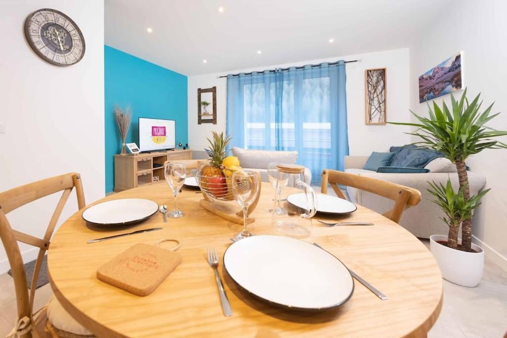 Appartement Modane Gare Wifi Stationnement Gratuit Buitenkant foto